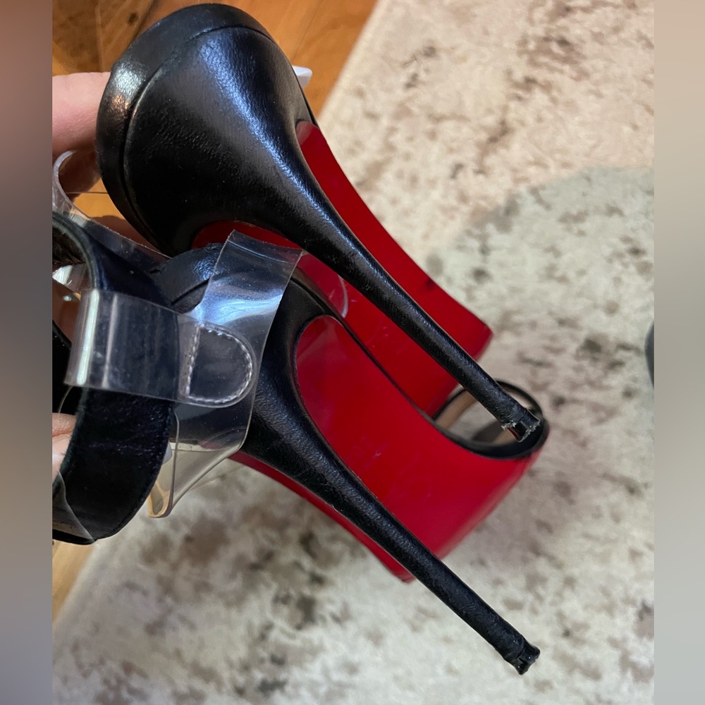 Christian Louboutin Leather Stilettos - Picture 6 of 8